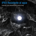 Linterna frontal marca BORUiT de 3 W con luz LED roja, 4 modos de iluminación, resistente al agua, para camping y caminata nocturna. Funciona con pilas AAA. Ideal para usar durante  Observación Astronómica!